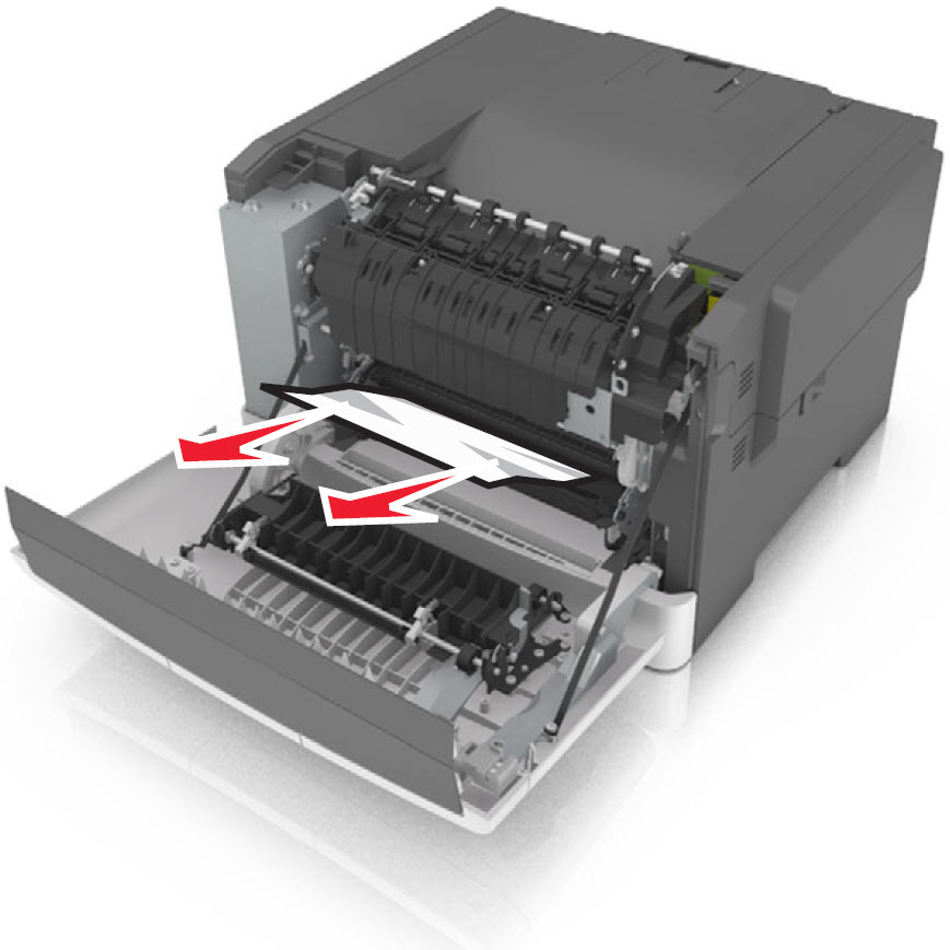 202.01 paper jam Lexmark CX417